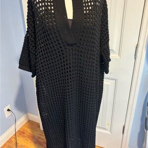 Dressed in Lala Be Bold Maxi Dress with Slip in Black